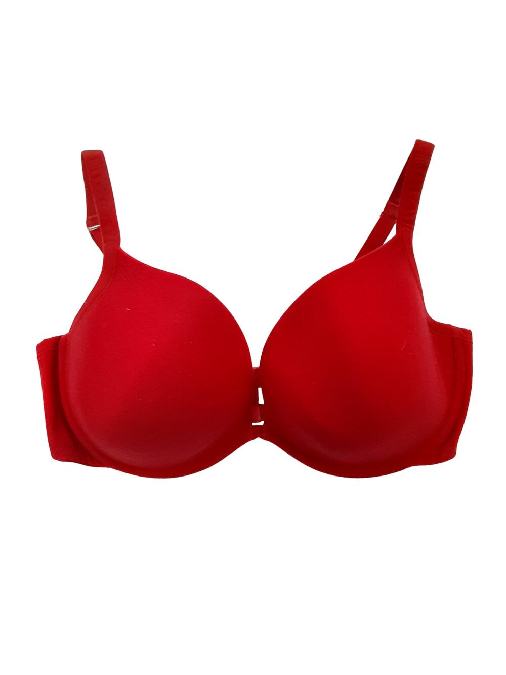 Cacique Underwire Support Bra Womens 42DD Full Coverage Adjustable Straps Red